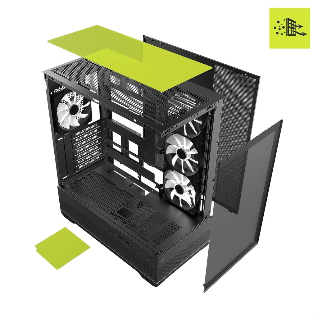 GAMING POINT AMD D5 3X PANO - PC Rakitan Ryzen 7 9800X3D | 64GB DDR5 | RTX 5090 32GB | SSD NVMe - Image 3