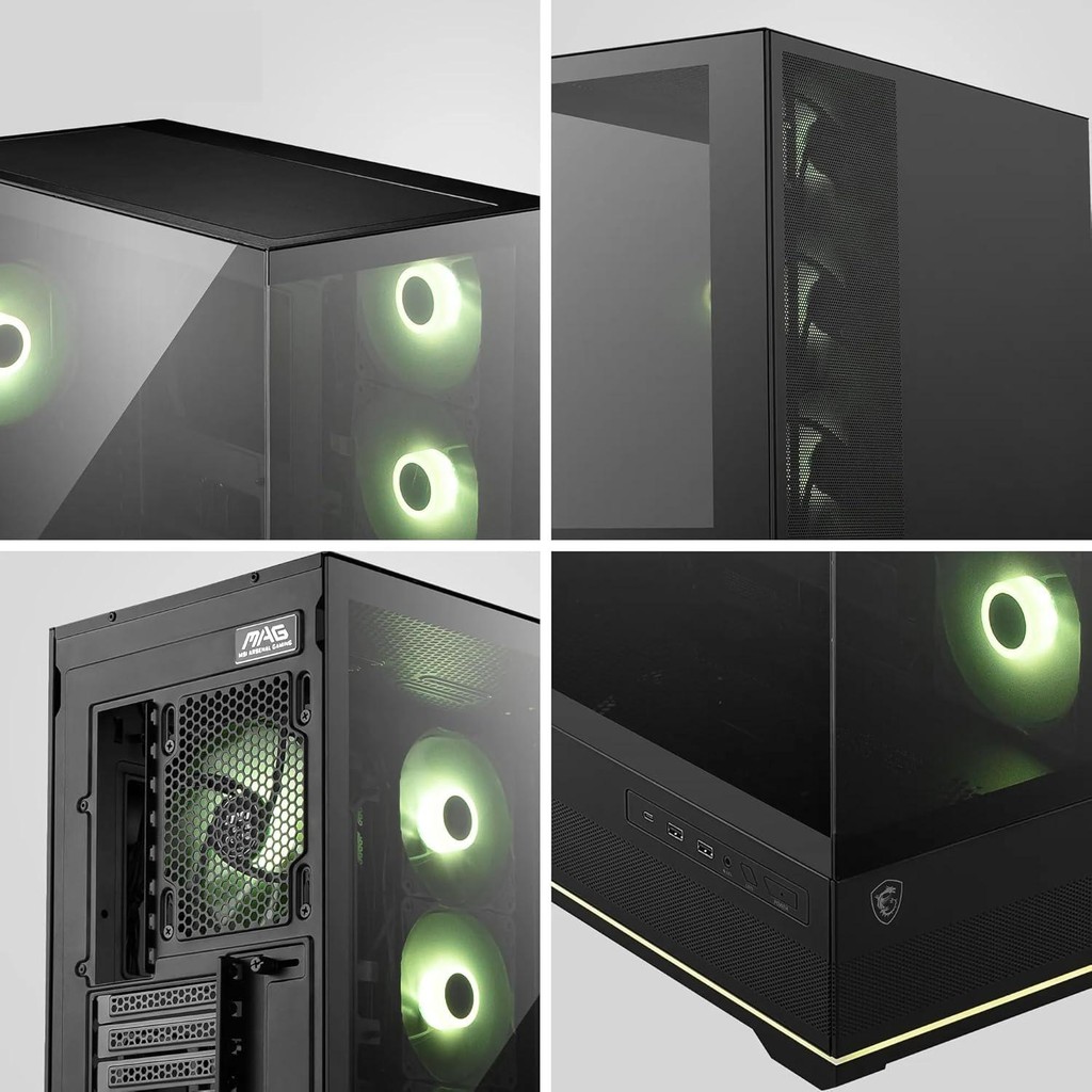 GAMING POINT AMD D5 3X PANO - PC Rakitan Ryzen 7 9800X3D | 64GB DDR5 | RTX 5090 32GB | SSD NVMe - Image 4