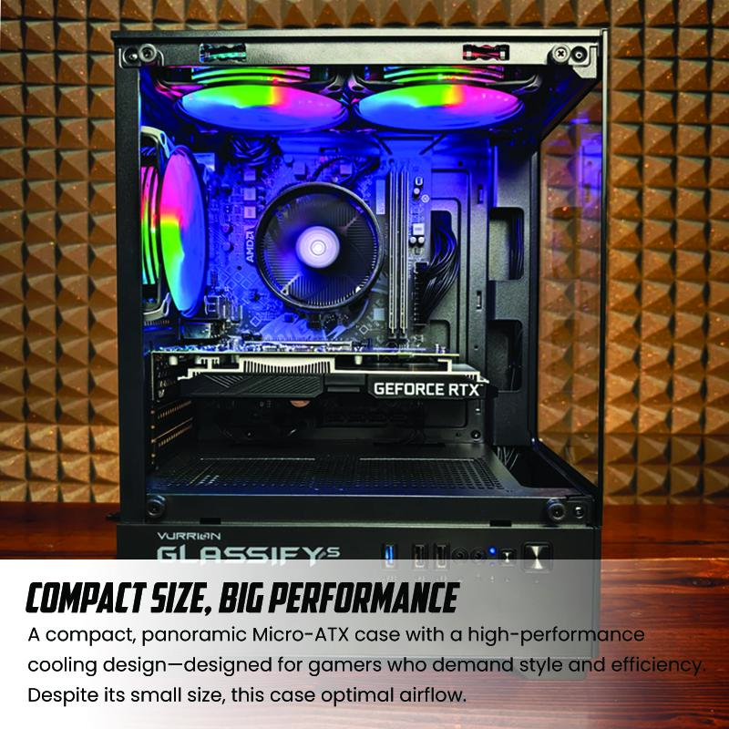 GAMING POINT AMD - PC Rakitan Ryzen 5 5600 | 16GB DDR4 | RTX 3050 6GB | SSD NVMe - Image 4