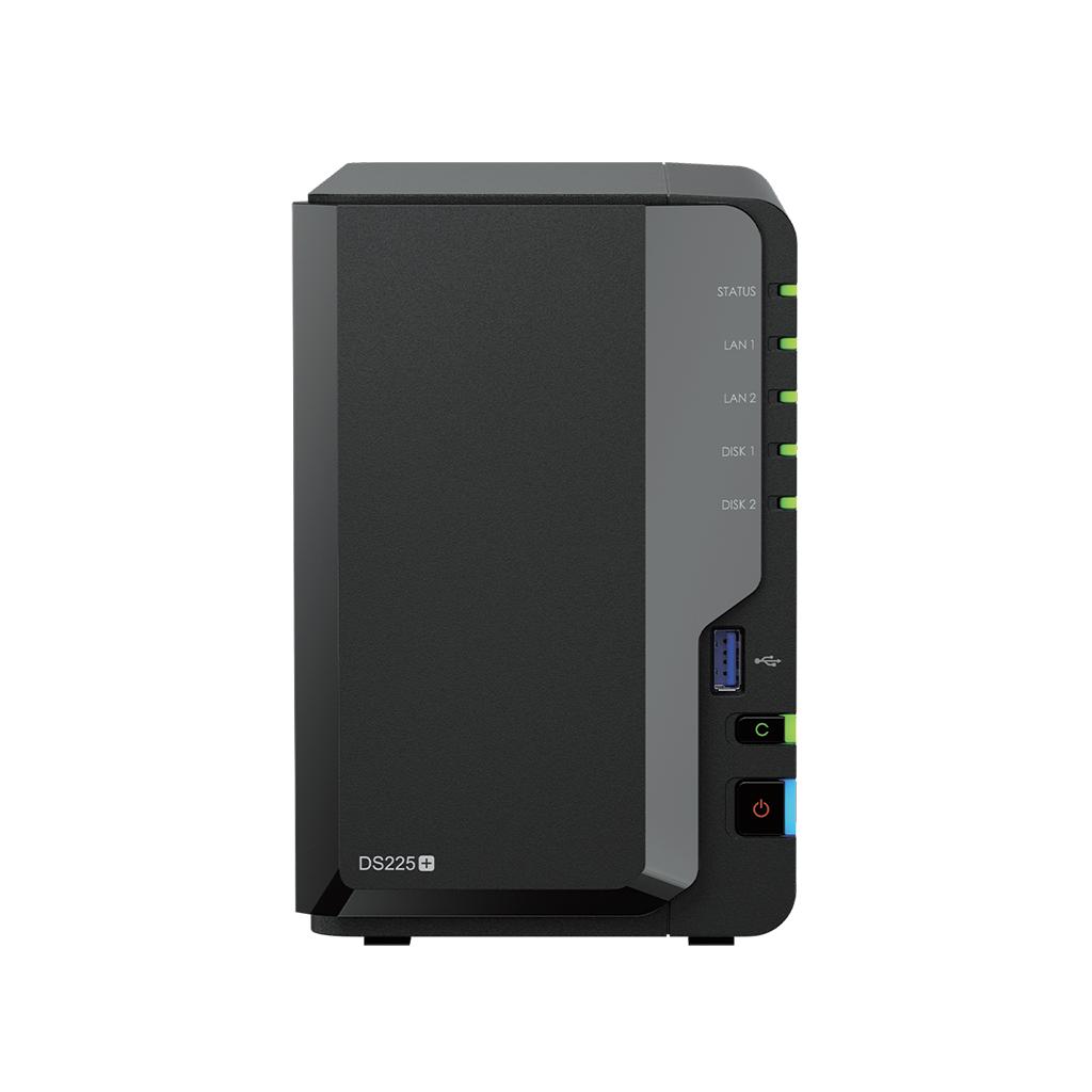 Synology DS225+ DiskStation 2-BAY NAS Server Cloud Storage Intel Celeron J4125 - Image 2