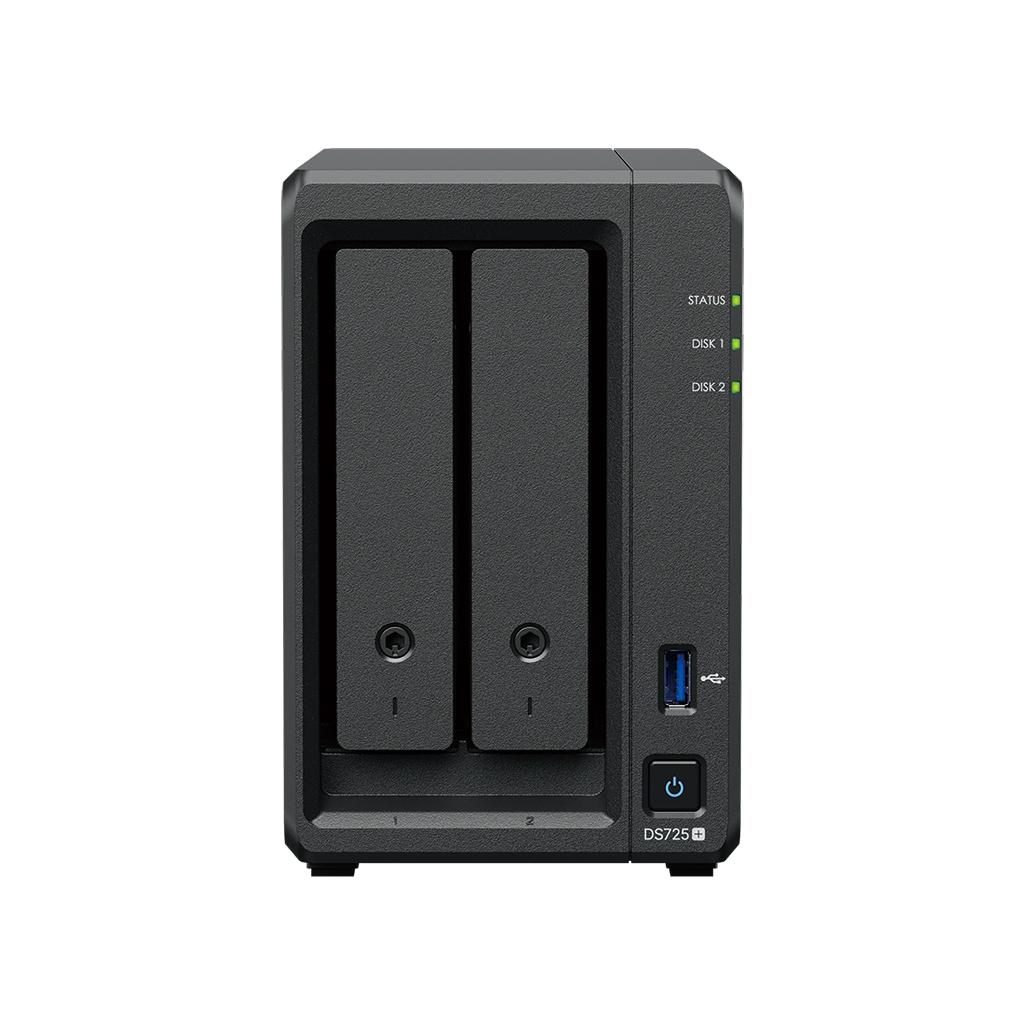 Synology DS725+ DiskStation 2-BAY NAS Server Cloud Storage AMD Ryzen R1600 - Image 2