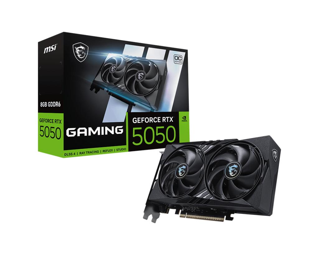 VGA MSI GeForce RTX 5050 Gaming OC 8GB - 8 GB GDDR6 - Image 2