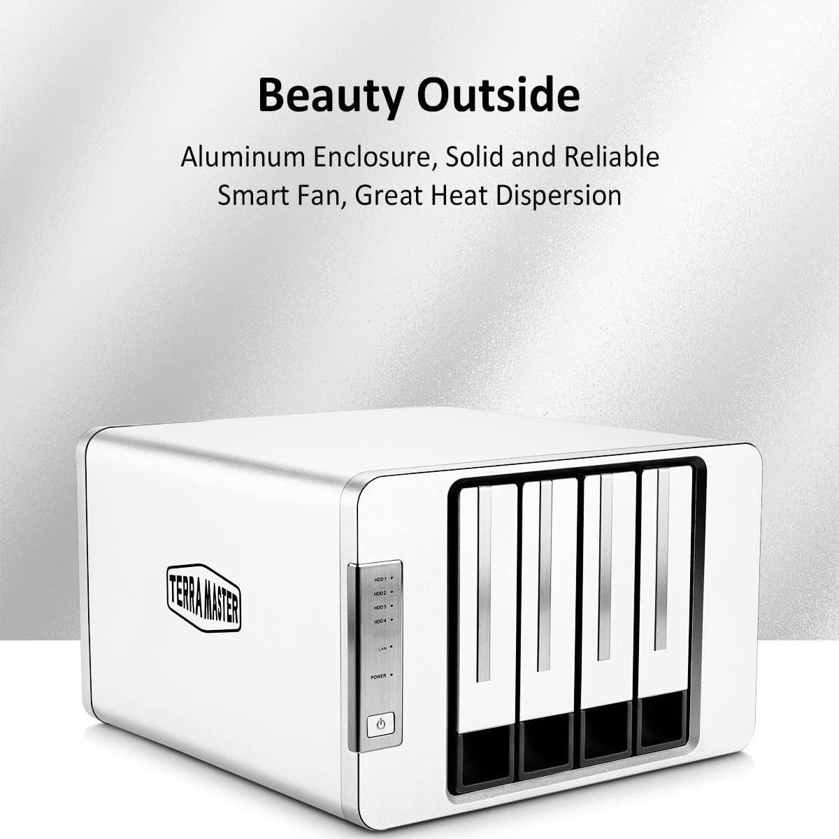 TerraMaster F4-423 4-BAY NAS Server External Storage Intel Celeron N5095 - Image 8