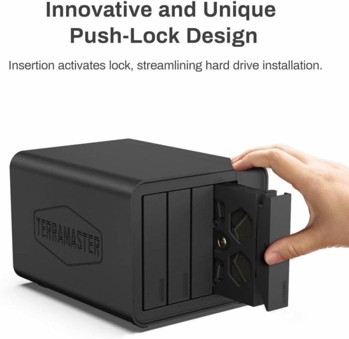 TerraMaster F4-424 Pro 4-BAY NAS Server External Storage Intel Core i3-N305 - Image 2