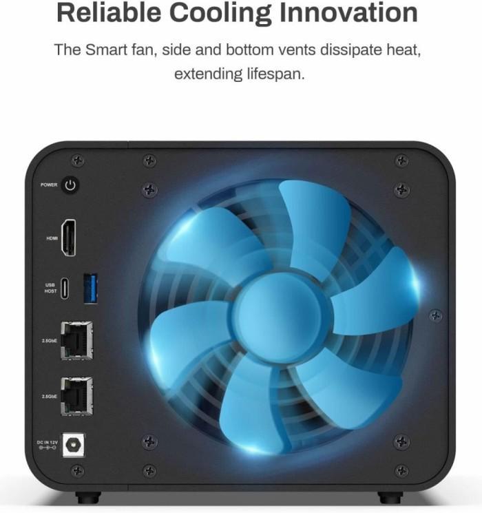 TerraMaster F4-424 Pro 4-BAY NAS Server External Storage Intel Core i3-N305 - Image 7