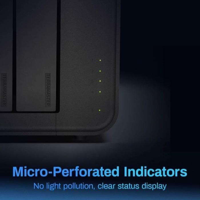 TerraMaster F4-424 MAX 4-BAY NAS Server External Storage Intel Core i5-1235U - Image 4