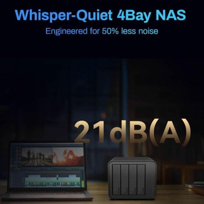 TerraMaster F4-424 MAX 4-BAY NAS Server External Storage Intel Core i5-1235U - Image 7