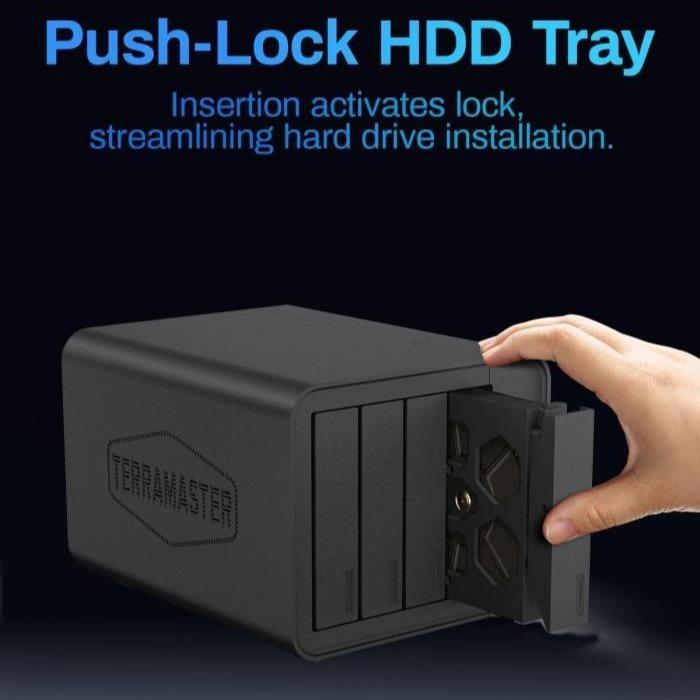 TerraMaster F4-424 MAX 4-BAY NAS Server External Storage Intel Core i5-1235U - Image 8