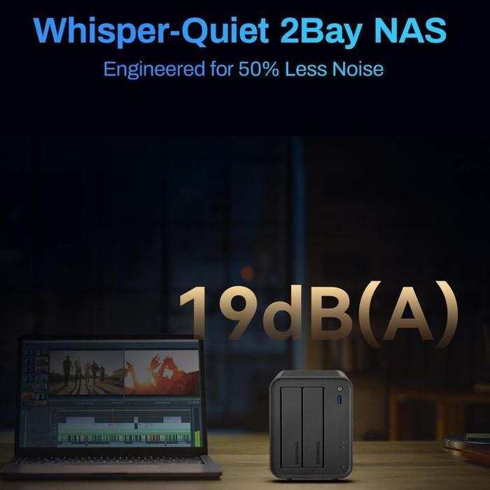 TerraMaster F2-425 2-BAY NAS Server External Storage Intel Celeron N5095 - Image 7