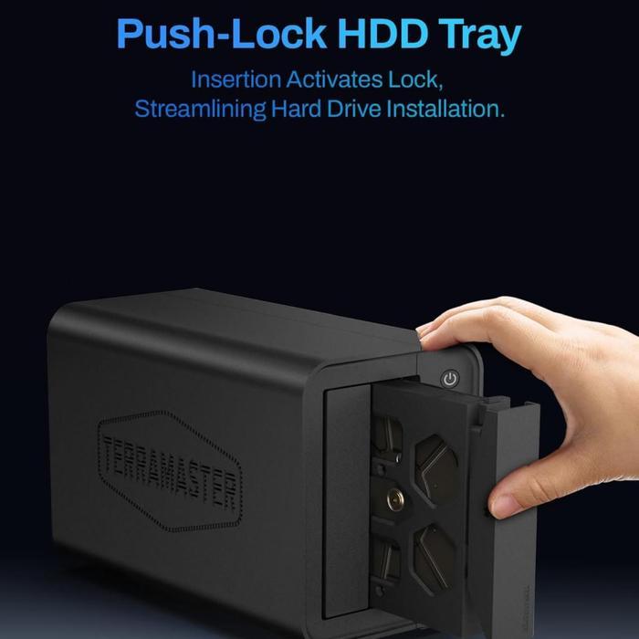 TerraMaster F2-425 2-BAY NAS Server External Storage Intel Celeron N5095 - Image 8