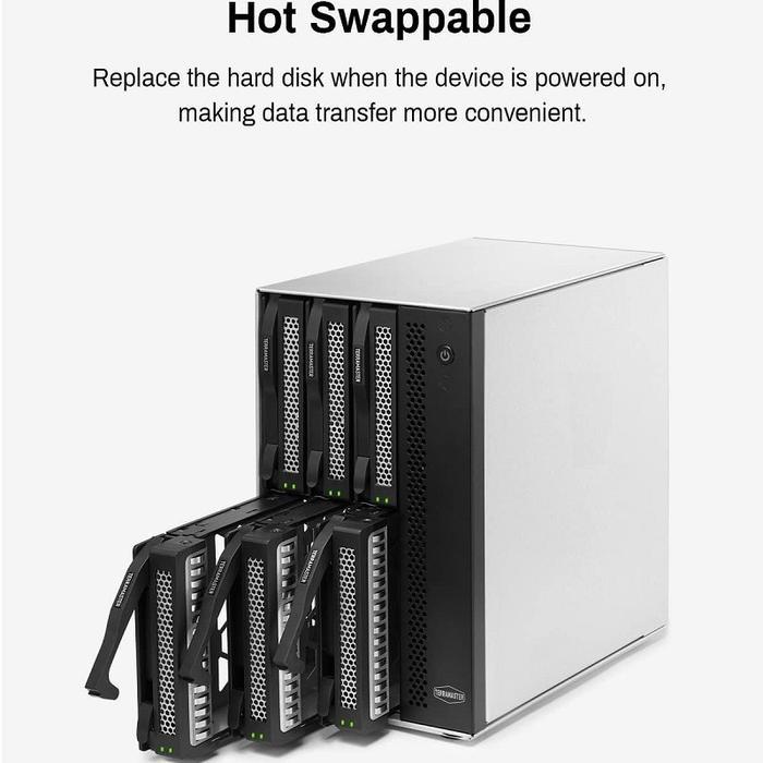 TerraMaster D6-320 6-BAY External Hard Disk enclosure USB 3.2 - Image 4