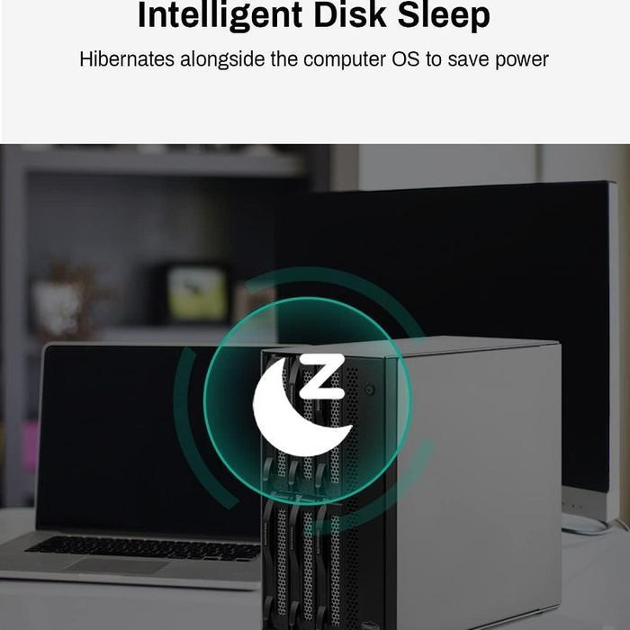 TerraMaster D6-320 6-BAY External Hard Disk enclosure USB 3.2 - Image 5