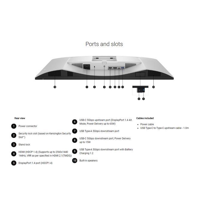 Monitor Dell LED IPS S2725DC Plus - 2K QHD 27" Inch - Image 7