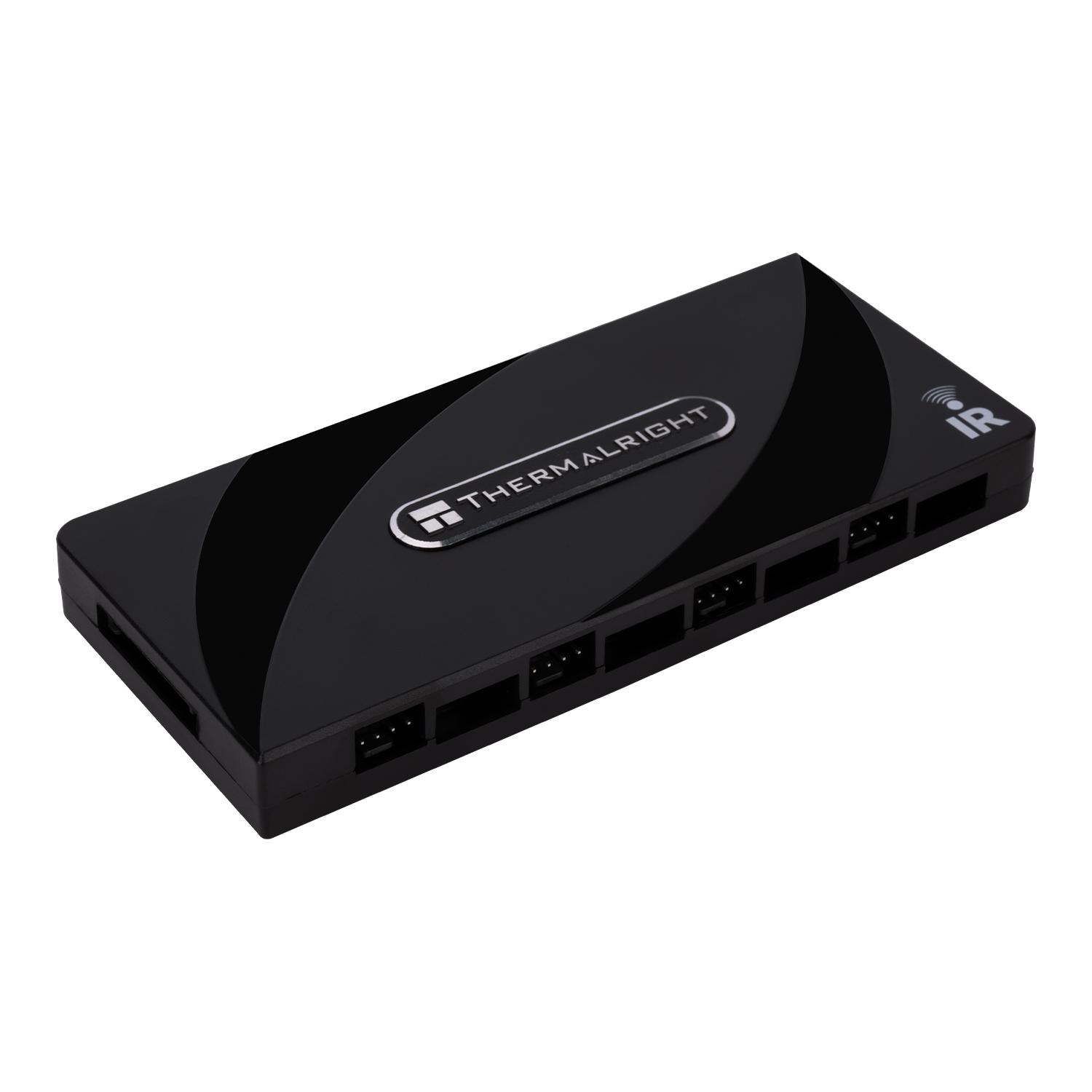 Thermalright TL-ARGB and PWM FAN HUB x8 IR Controller with Remote - Image 4