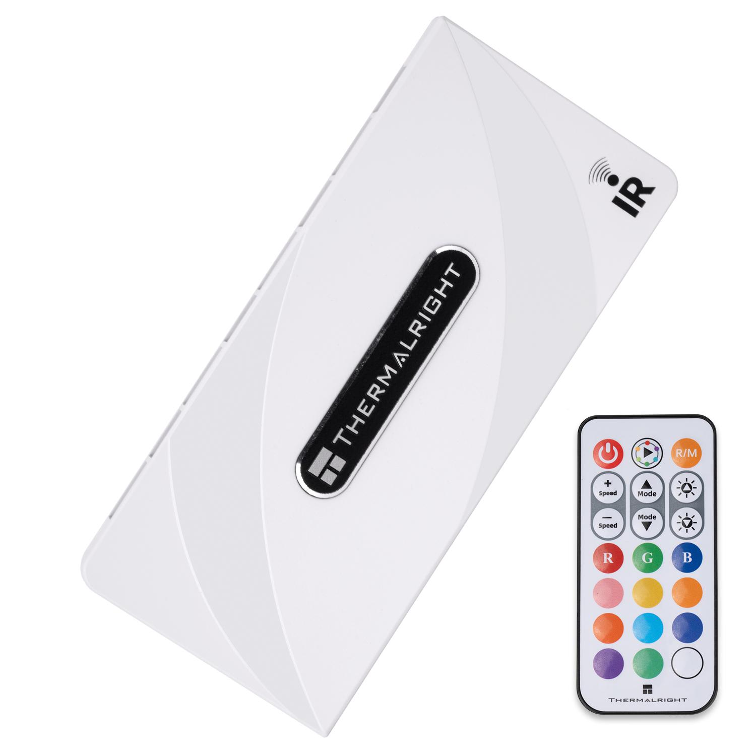 Thermalright TL-ARGB and PWM FAN HUB x8 IR Controller with Remote - Image 5