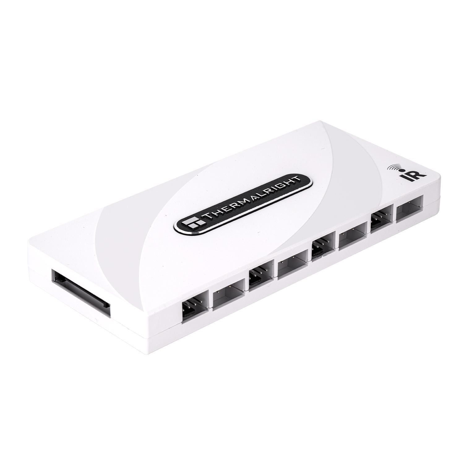 Thermalright TL-ARGB and PWM FAN HUB x8 IR Controller with Remote - Image 8