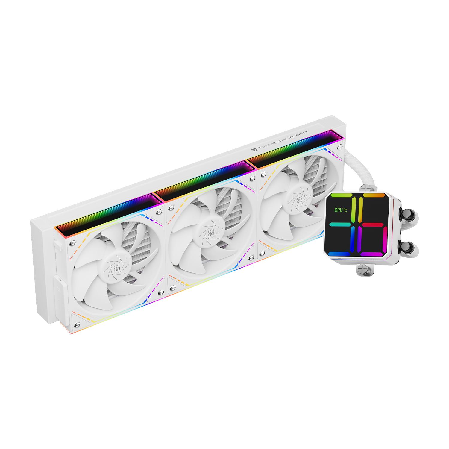 Thermalright Magic Qube 360 ARGB - CPU AIO Liquid Cooler Fan 360mm with Digital Display - Image 5