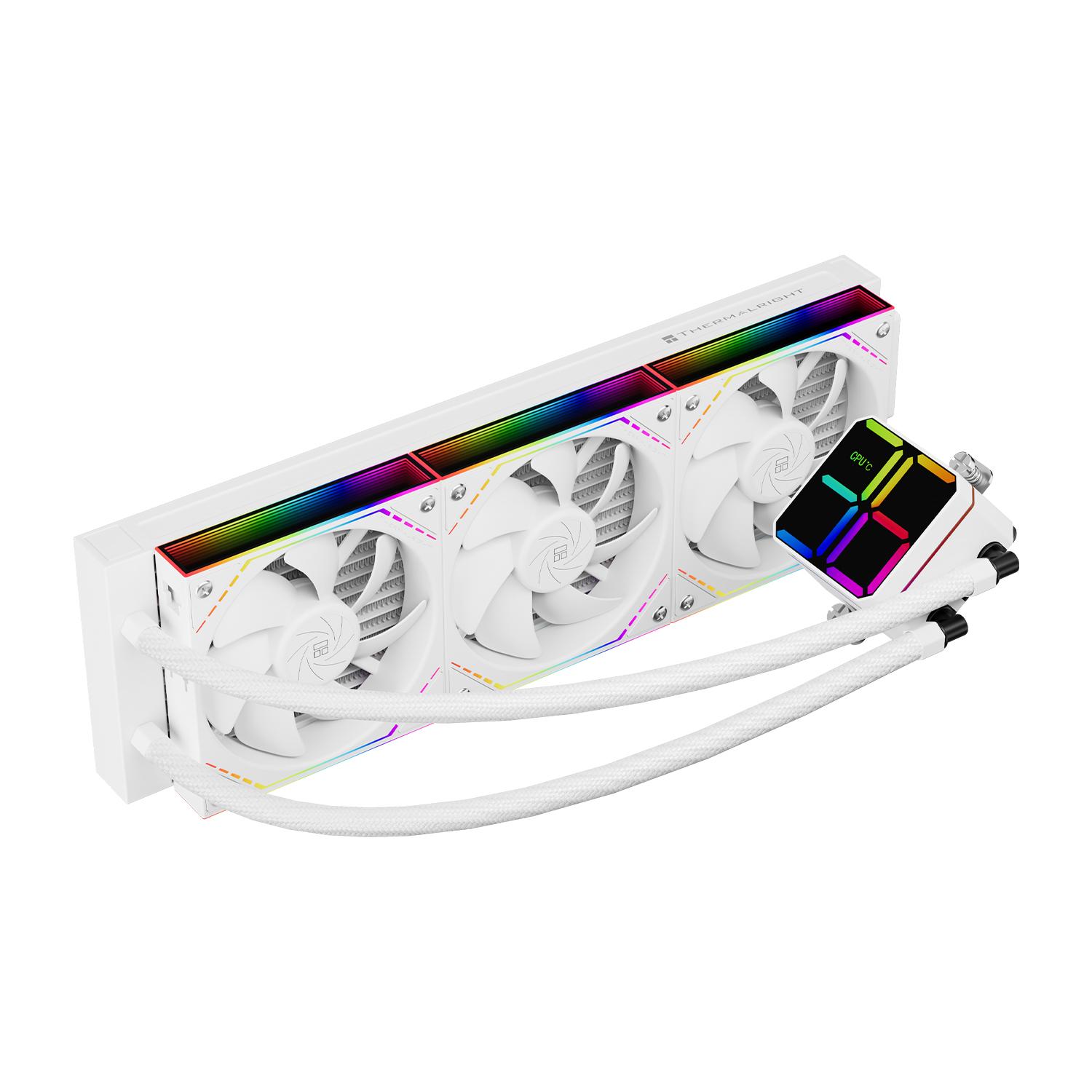 Thermalright Magic Qube 360 ARGB - CPU AIO Liquid Cooler Fan 360mm with Digital Display - Image 7