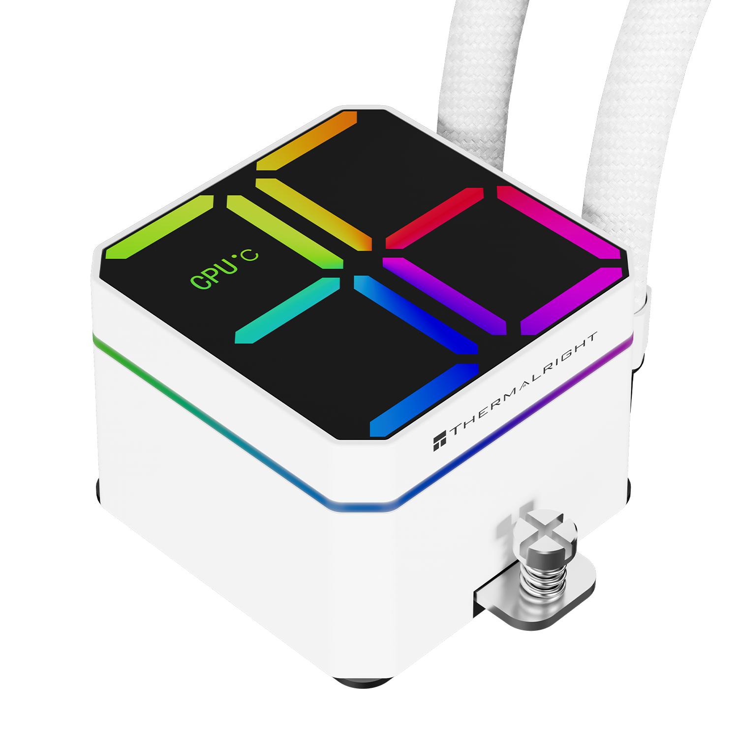 Thermalright Magic Qube 360 ARGB - CPU AIO Liquid Cooler Fan 360mm with Digital Display - Image 8