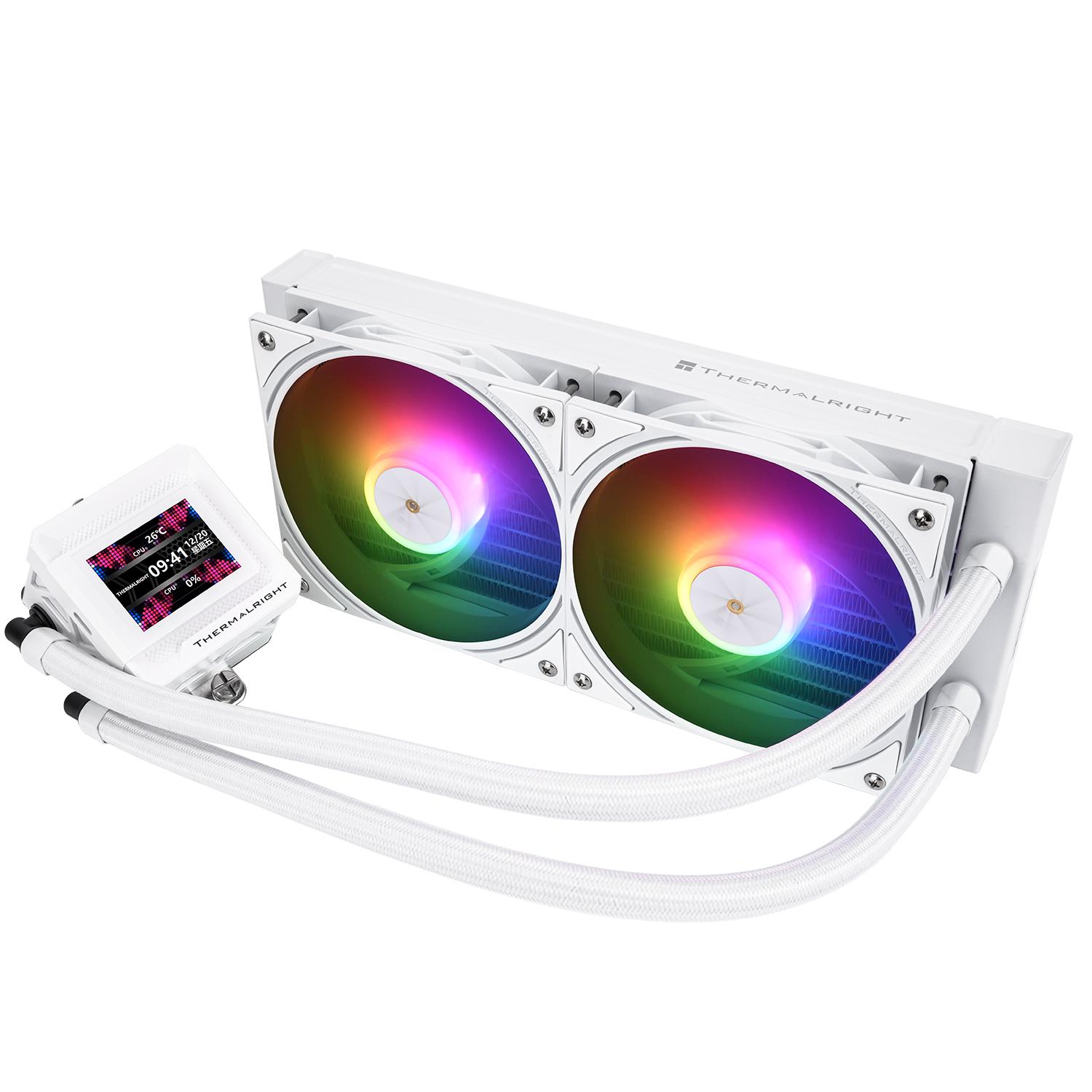 Thermalright Frozen Warframe 240 SE ARGB - CPU AIO Liquid Cooler Fan 240mm with LCD Display - Image 5