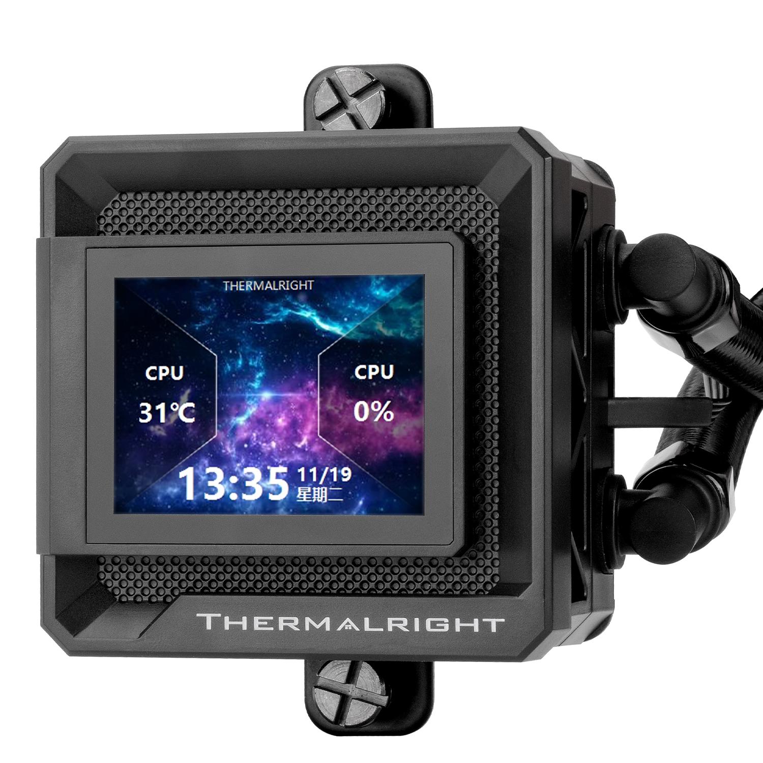 Thermalright Frozen Warframe 360 SE ARGB V2 - CPU AIO Liquid Cooler Fan 360mm with LCD Display - Image 3