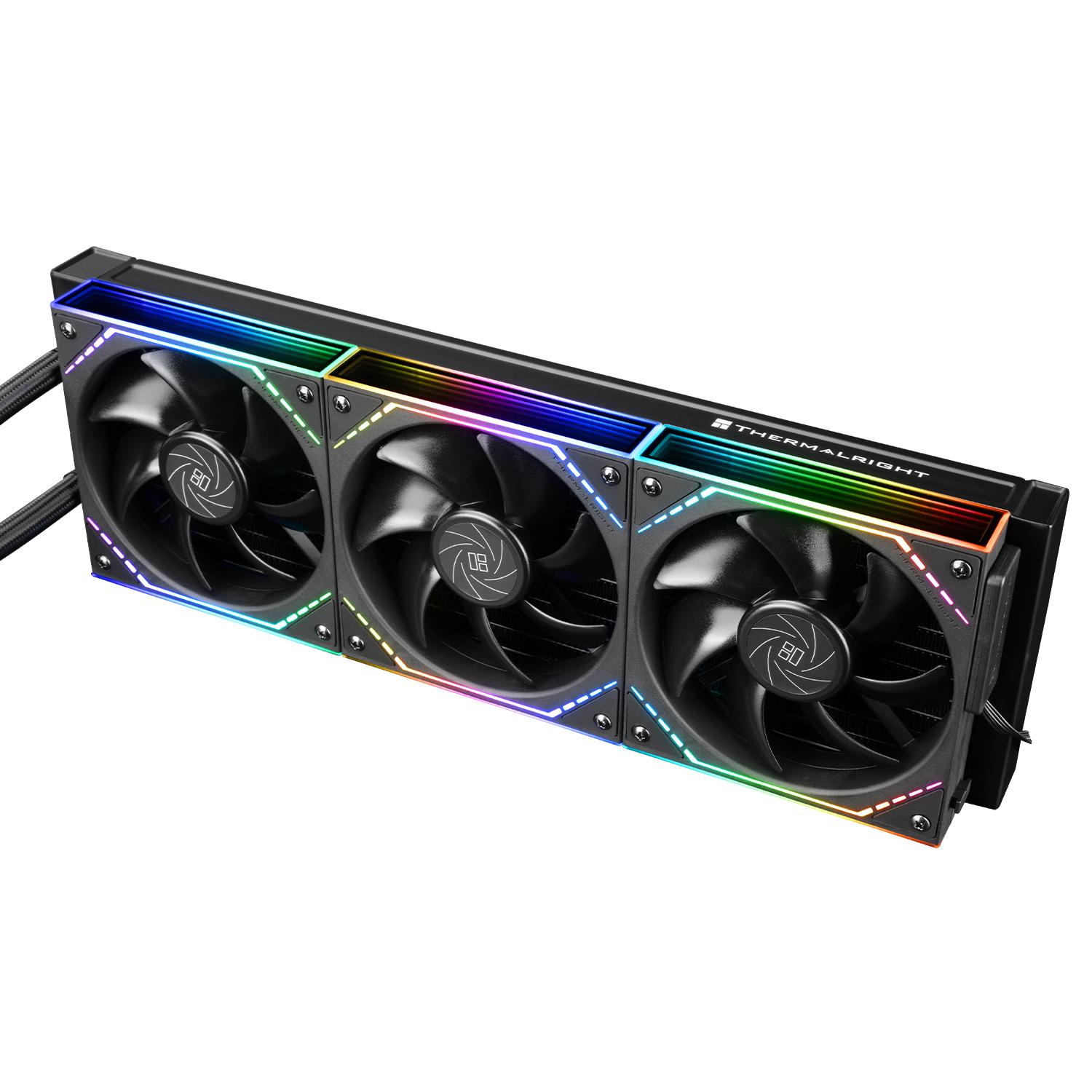 Thermalright Frozen Warframe 360 SE ARGB V2 - CPU AIO Liquid Cooler Fan 360mm with LCD Display - Image 4
