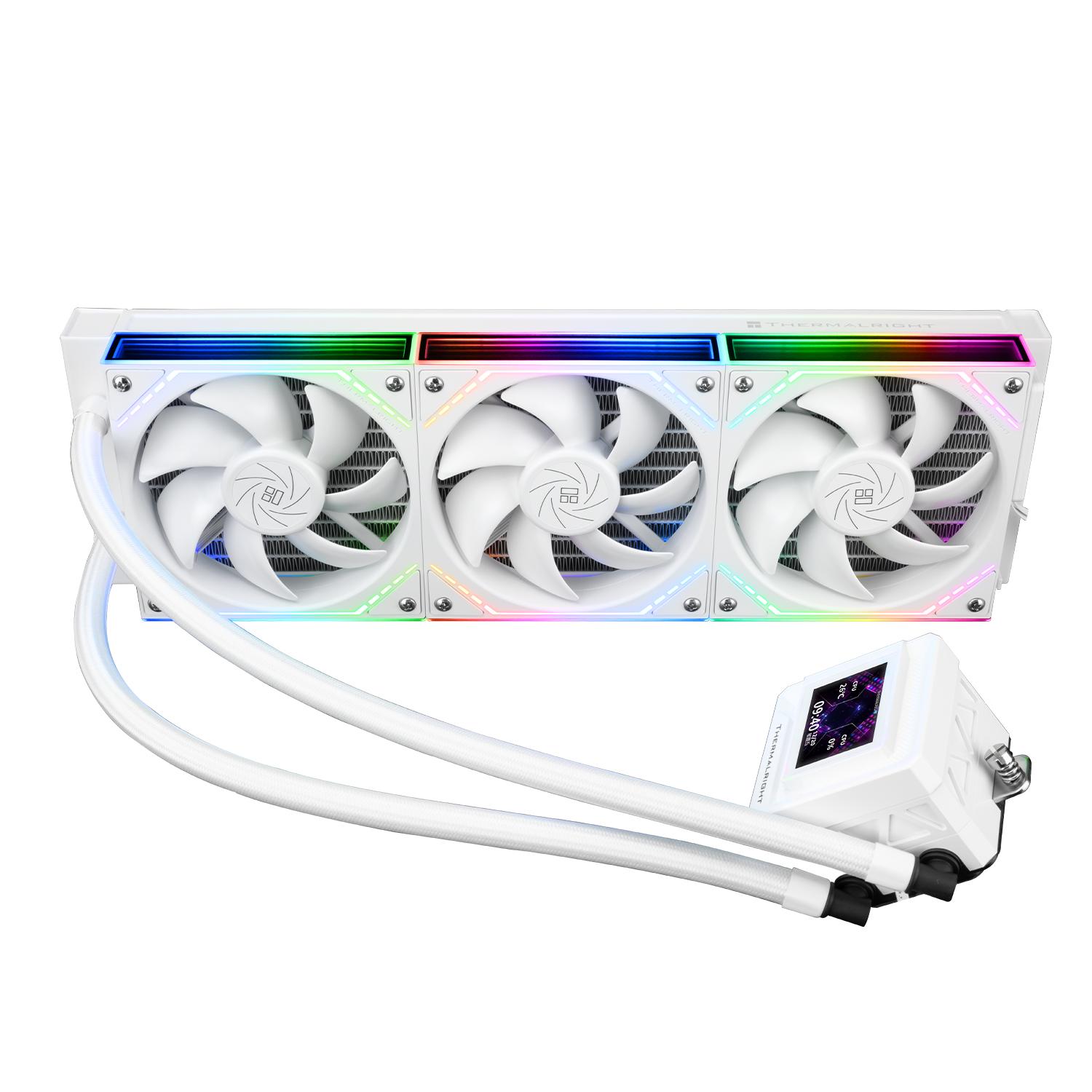Thermalright Frozen Warframe 360 SE ARGB V2 - CPU AIO Liquid Cooler Fan 360mm with LCD Display - Image 6