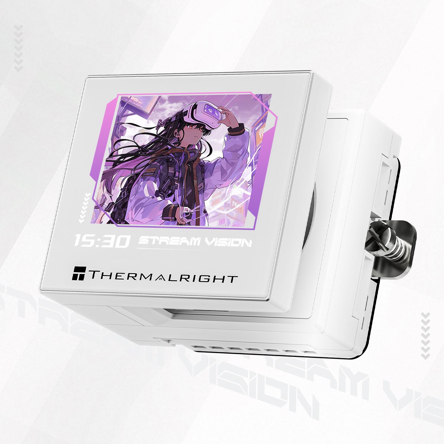 Thermalright Stream Vision 360 - CPU AIO Liquid Cooler Fan 360mm with LCD Display - Image 7