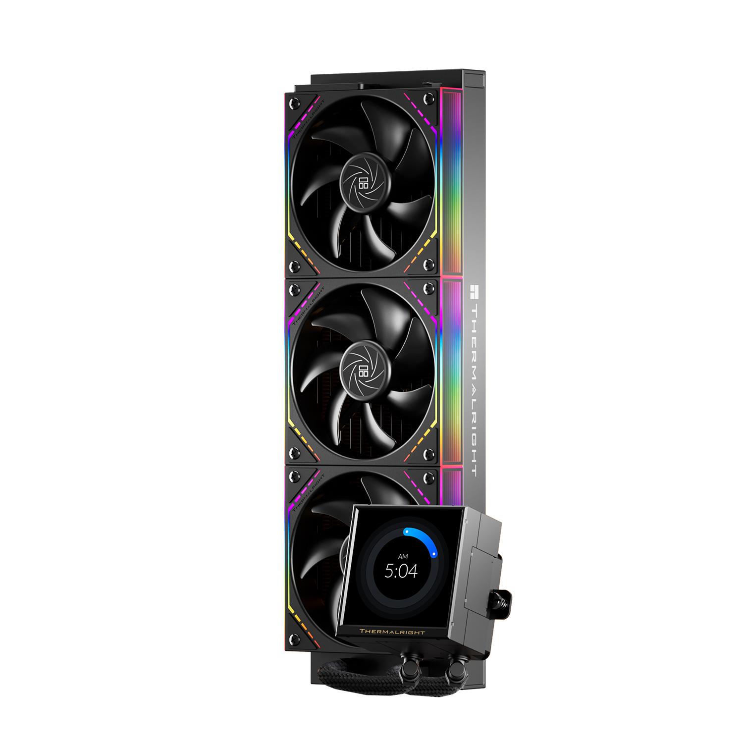 Thermalright Peerless Vision 360 ARGB - CPU AIO Liquid Cooler Fan 360mm with LCD Display - Image 2