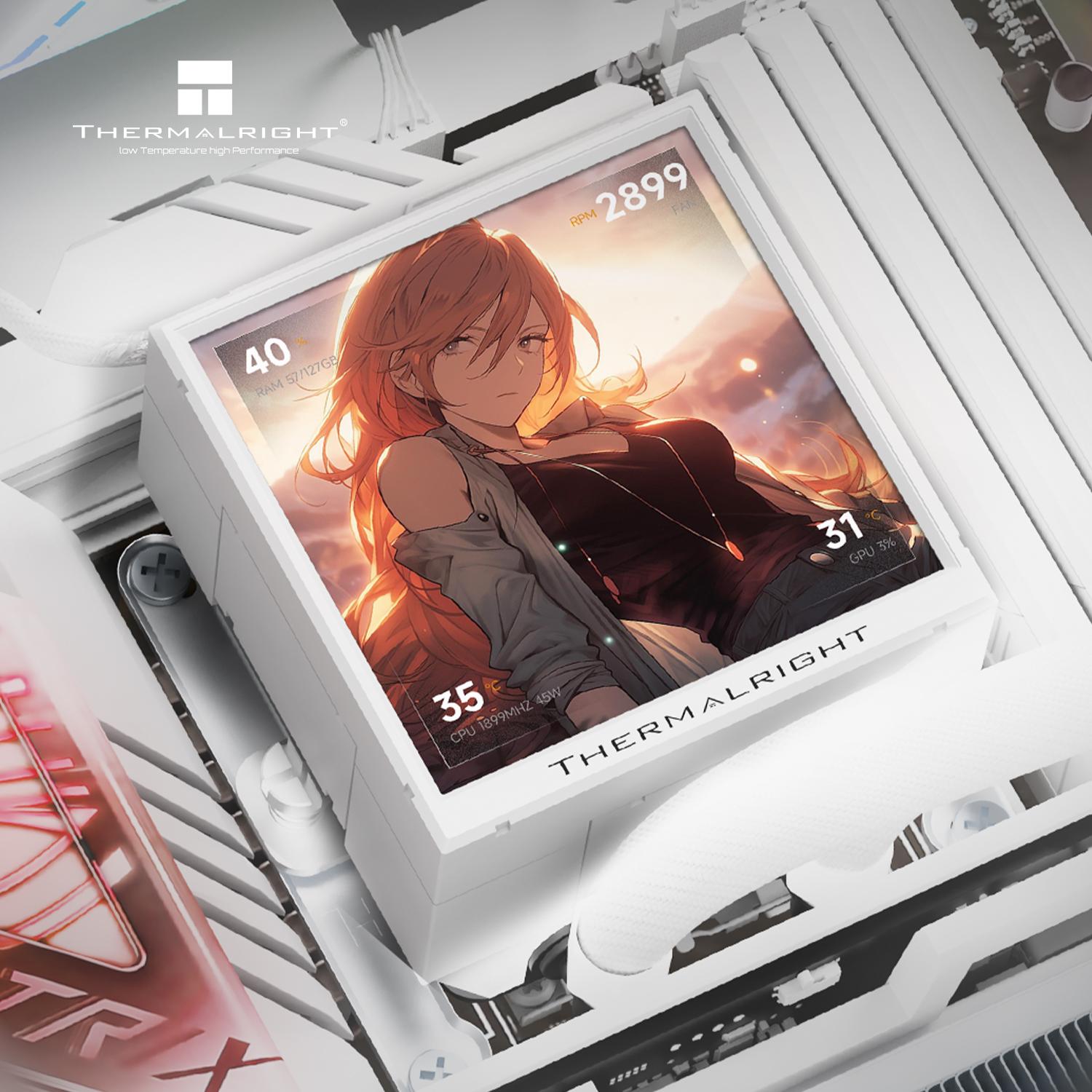 Thermalright Peerless Vision 360 ARGB - CPU AIO Liquid Cooler Fan 360mm with LCD Display - Image 7