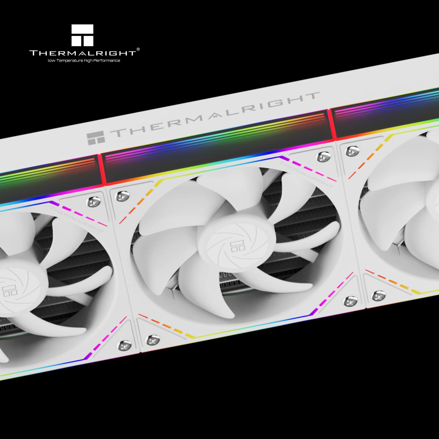 Thermalright Peerless Vision 360 ARGB - CPU AIO Liquid Cooler Fan 360mm with LCD Display - Image 8
