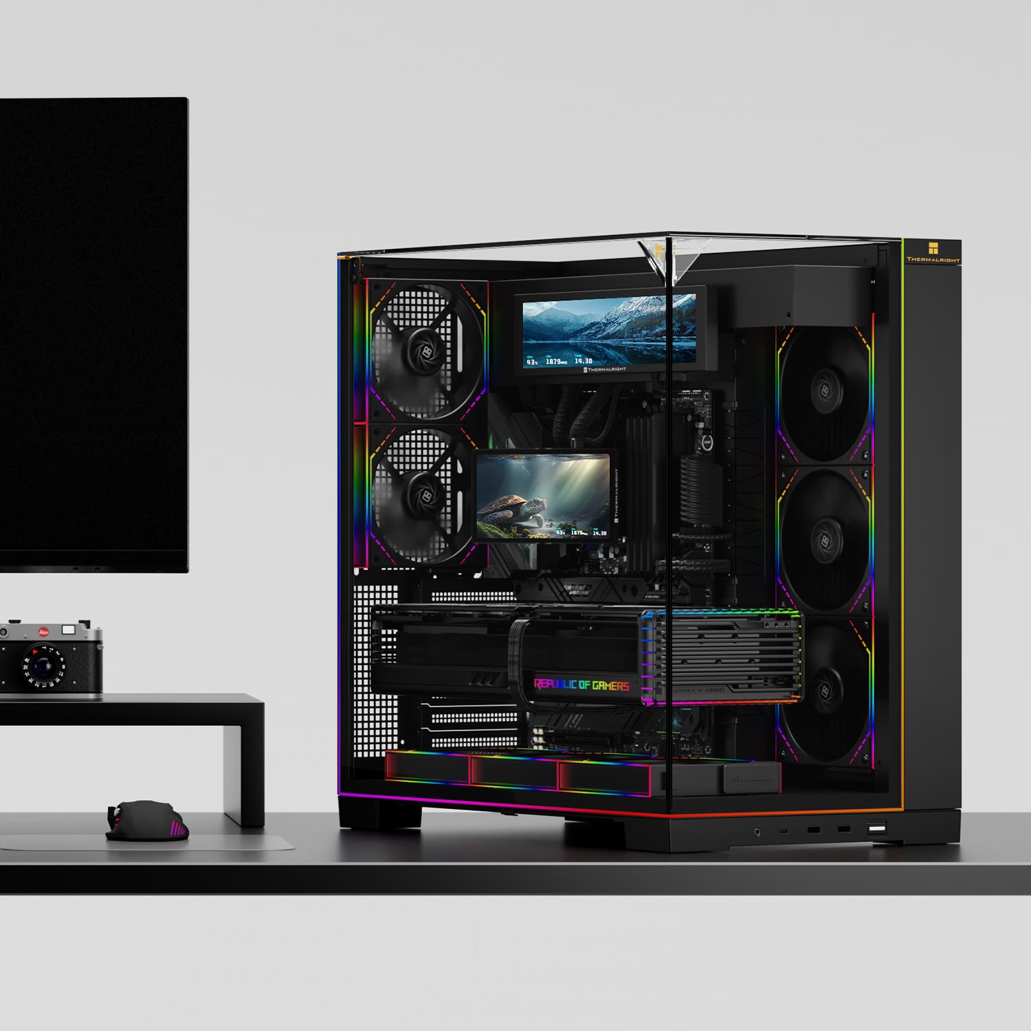 Thermalright Levita Vision 360 ARGB - CPU AIO Liquid Cooler Fan 360mm with LCD Display - Image 3