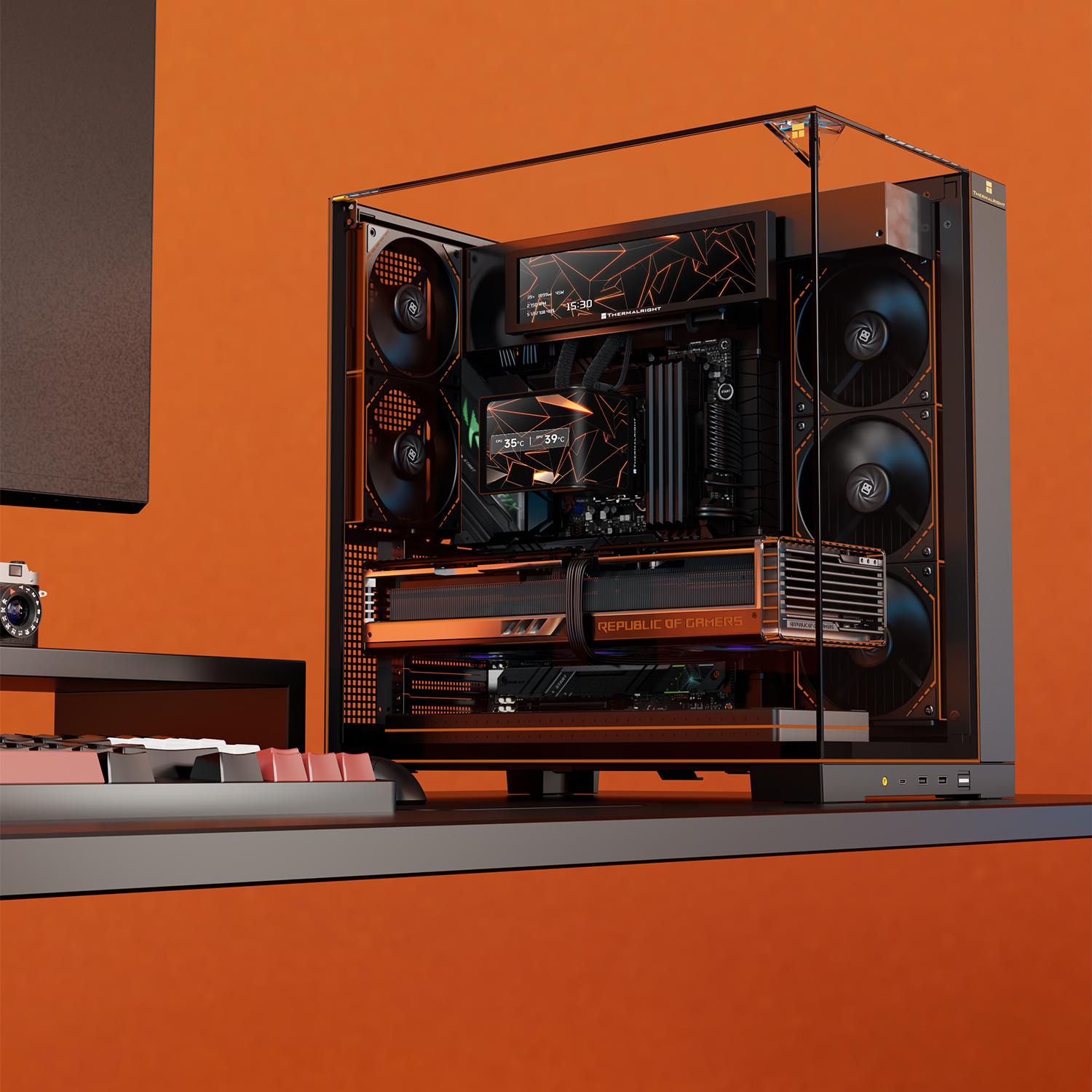 Thermalright Levita Vision 360 ARGB - CPU AIO Liquid Cooler Fan 360mm with LCD Display - Image 4