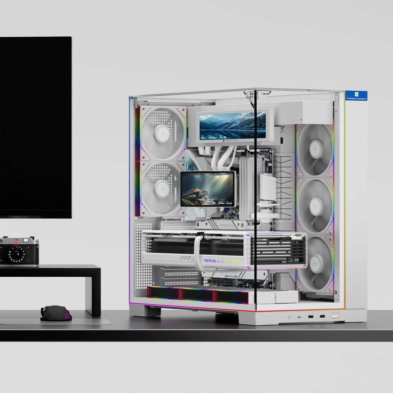 Thermalright Levita Vision 360 ARGB - CPU AIO Liquid Cooler Fan 360mm with LCD Display - Image 8