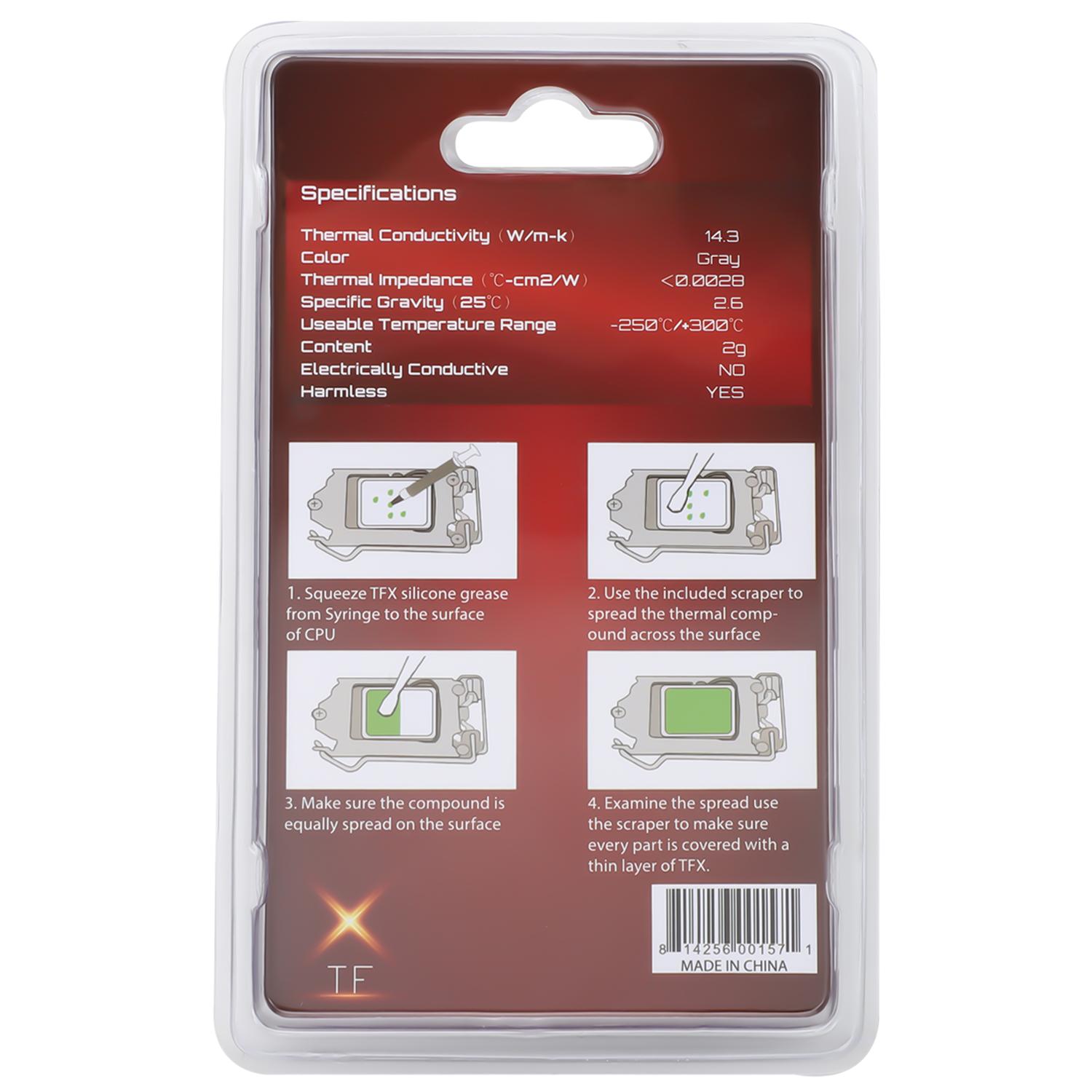 Thermalright Thermal Paste TFX 2 Gram - Pasta Suntik - Image 2