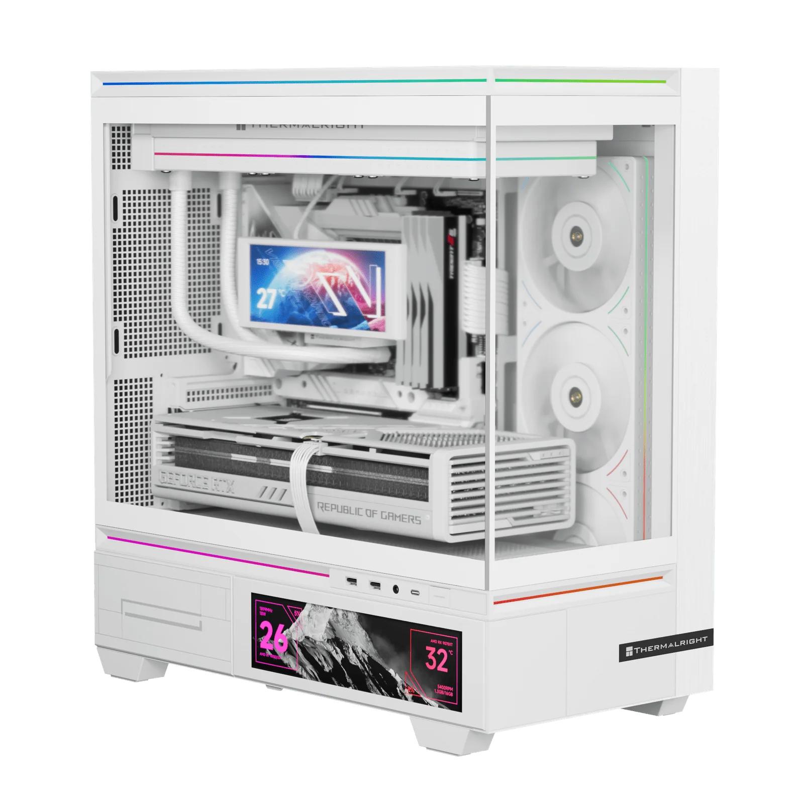 Thermalright TL-M10 Vision - Tempered Glass CPU Casing with LCD Display - Image 5