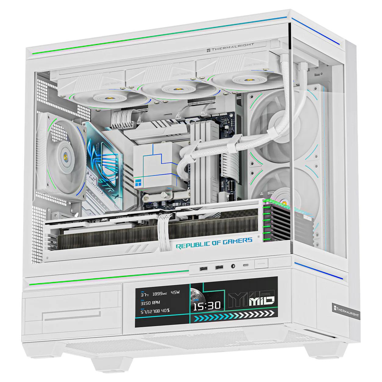 Thermalright TL-M10 Vision - Tempered Glass CPU Casing with LCD Display - Image 6