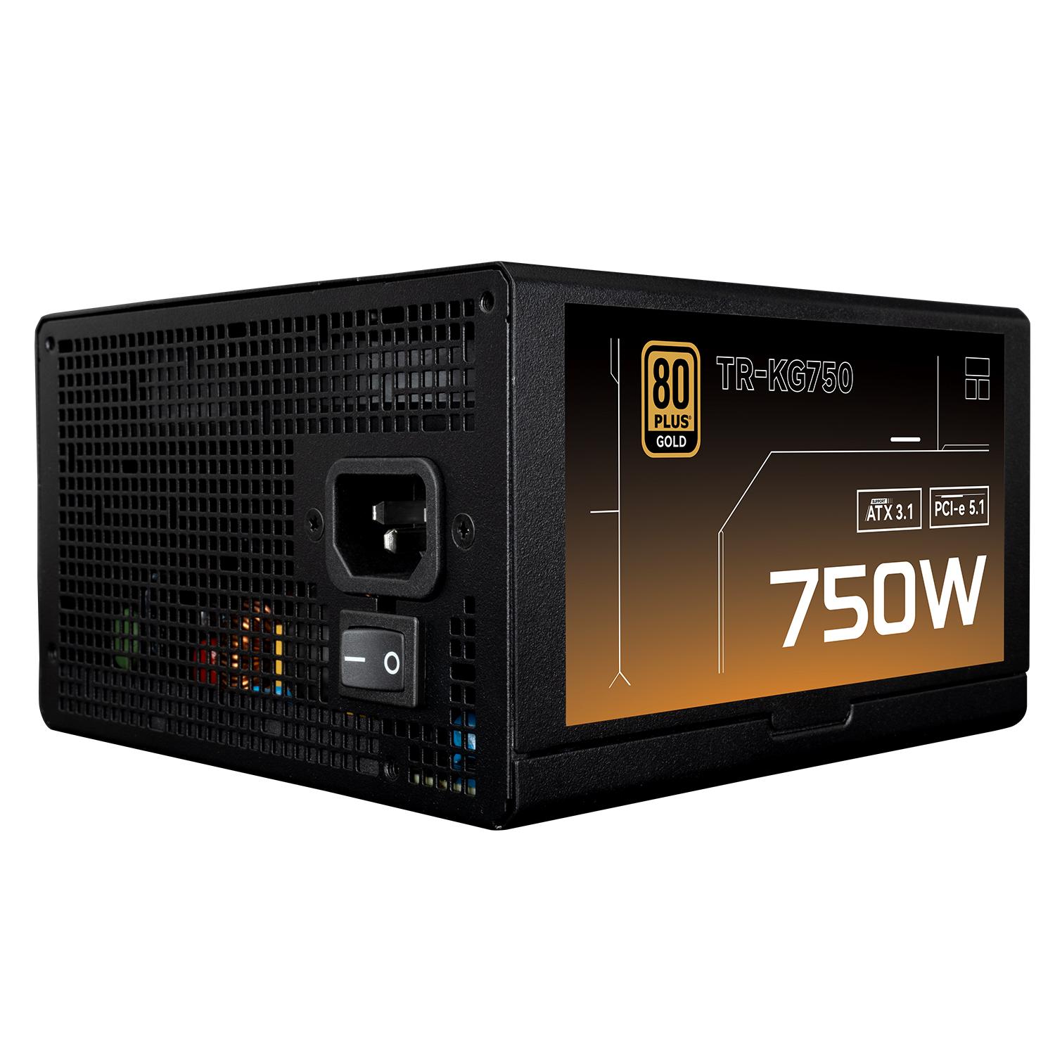 THERMALRIGHT TR-KG750 ATX 3.1 PCIE 5.1 PSU - Power Supply 750 Watt 80+ Gold Full Modular - Image 3