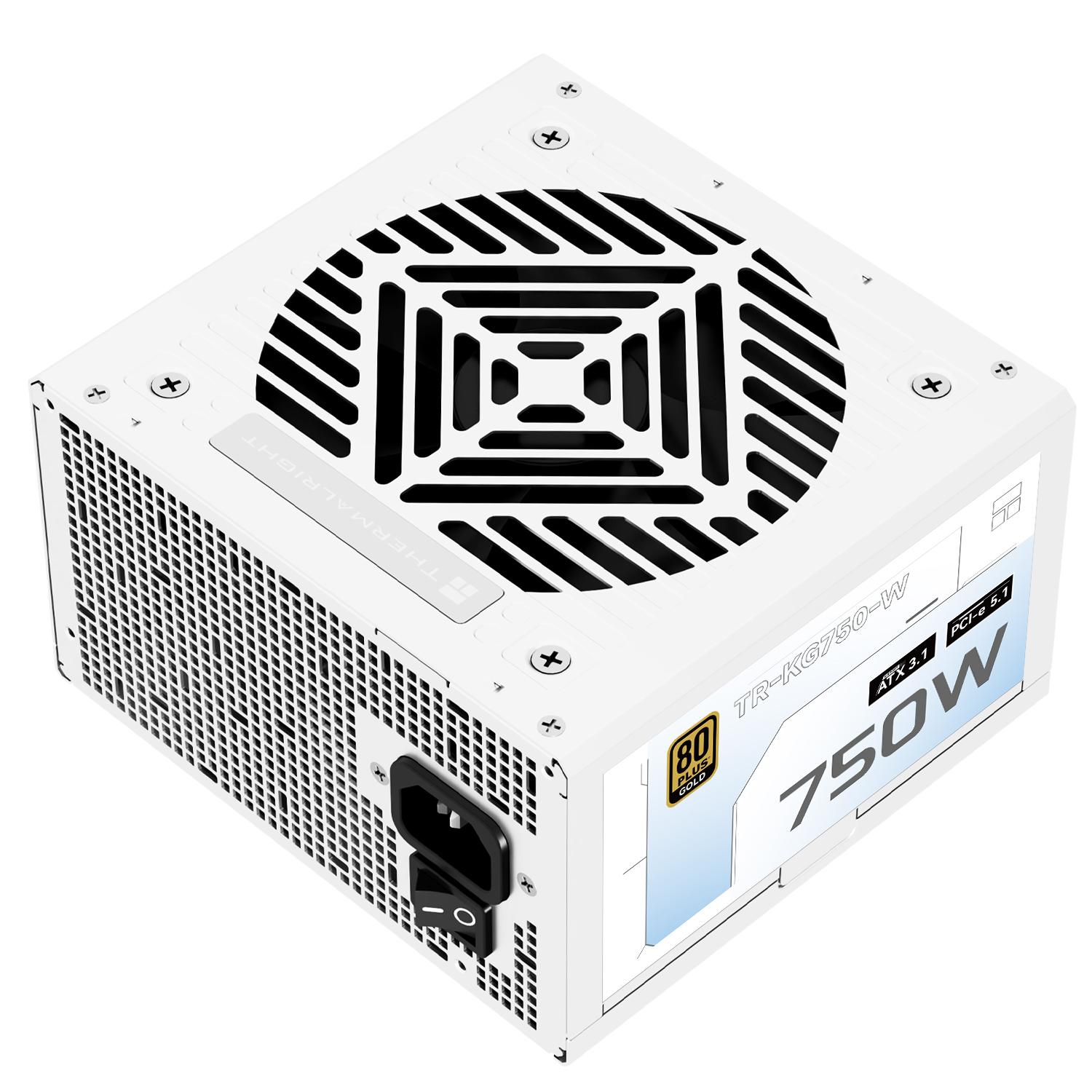 THERMALRIGHT TR-KG750 ATX 3.1 PCIE 5.1 PSU - Power Supply 750 Watt 80+ Gold Full Modular - Image 8