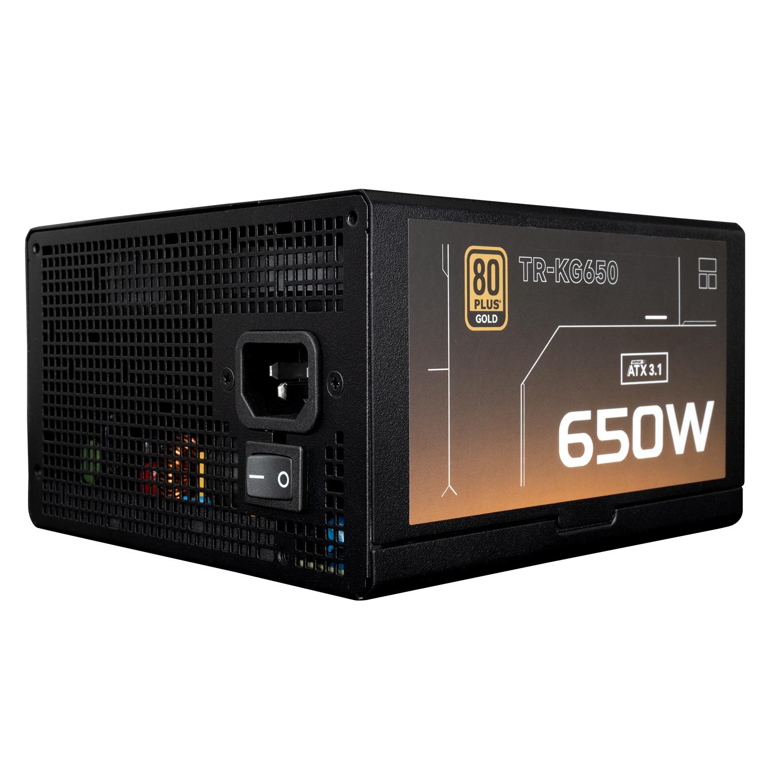 THERMALRIGHT TR-KG650 ATX 3.1 PSU - Power Supply 650 Watt 80+ Gold Full Modular - Image 3