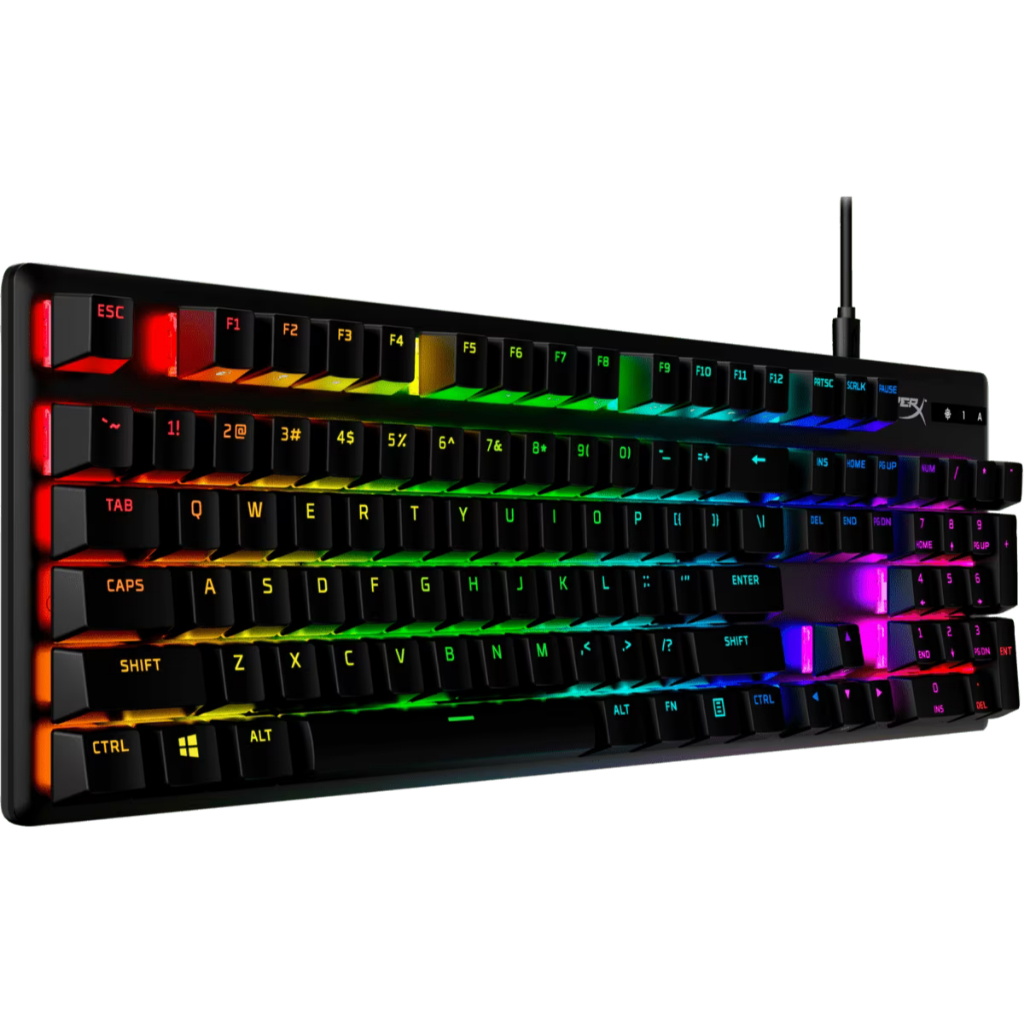 HyperX Alloy Origins RGB Wired Gaming Mechanical Keyboard - PBT Keycaps - Image 4
