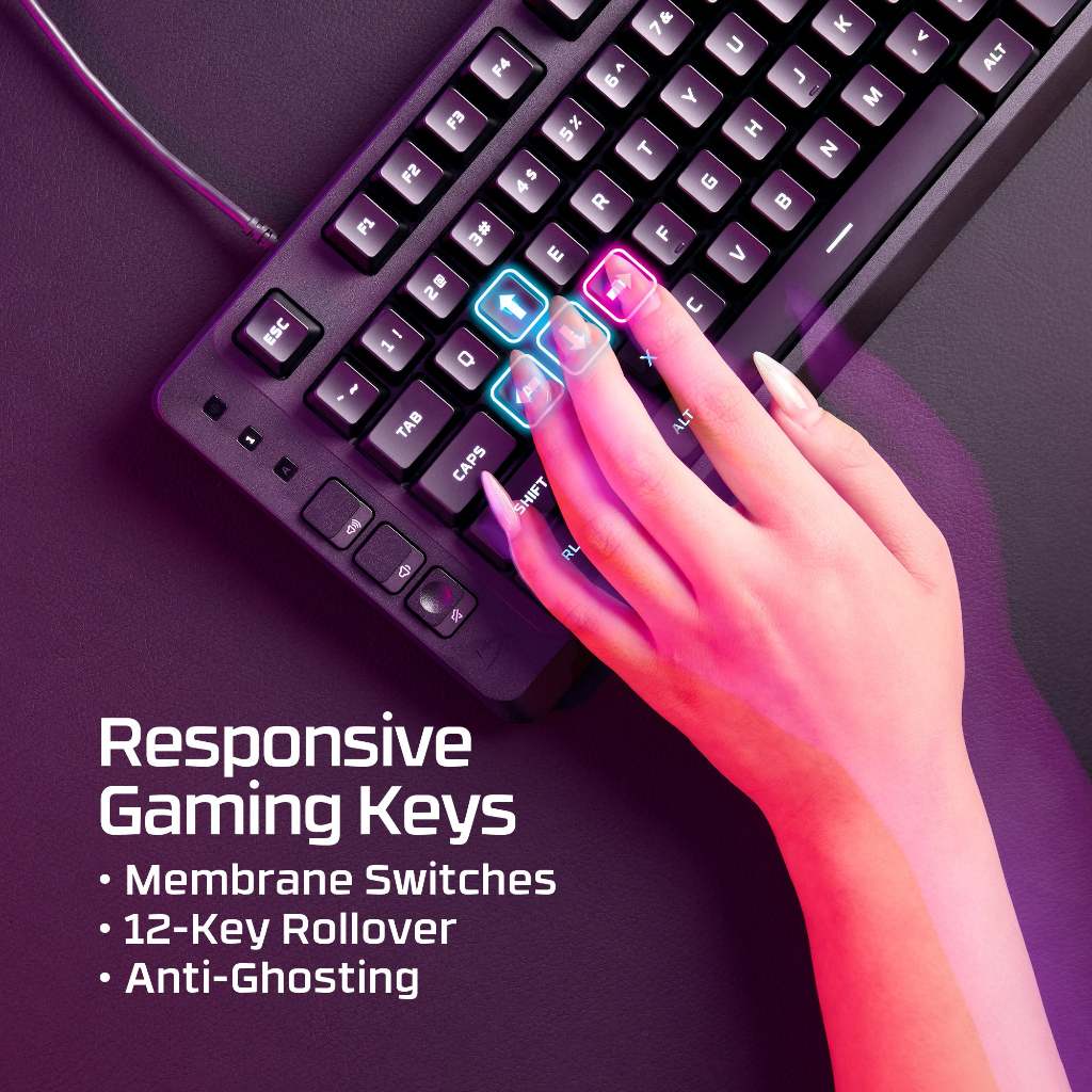 HyperX Eve 1800 RGB Wired Gaming Mechanical Keyboard - Image 4