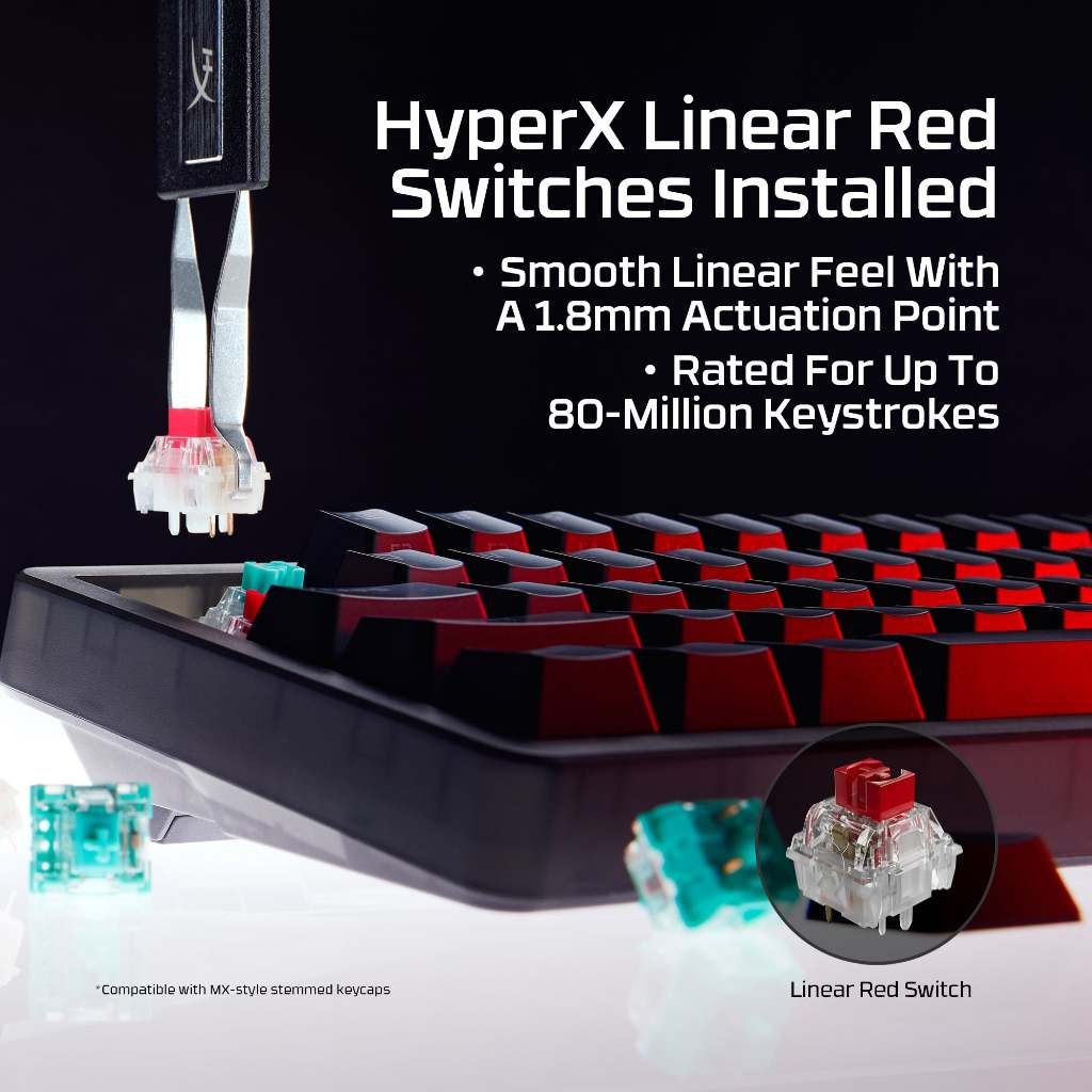 HyperX Alloy Origins II 65% RGB Wired Gaming Mechanical Keyboard - Image 6