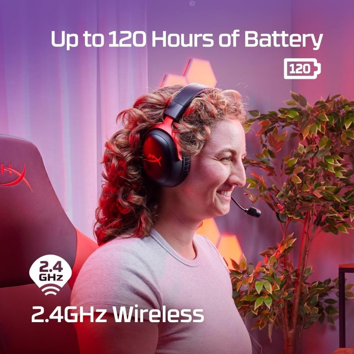 HyperX Cloud III Wireless Gaming Headset - Image 2