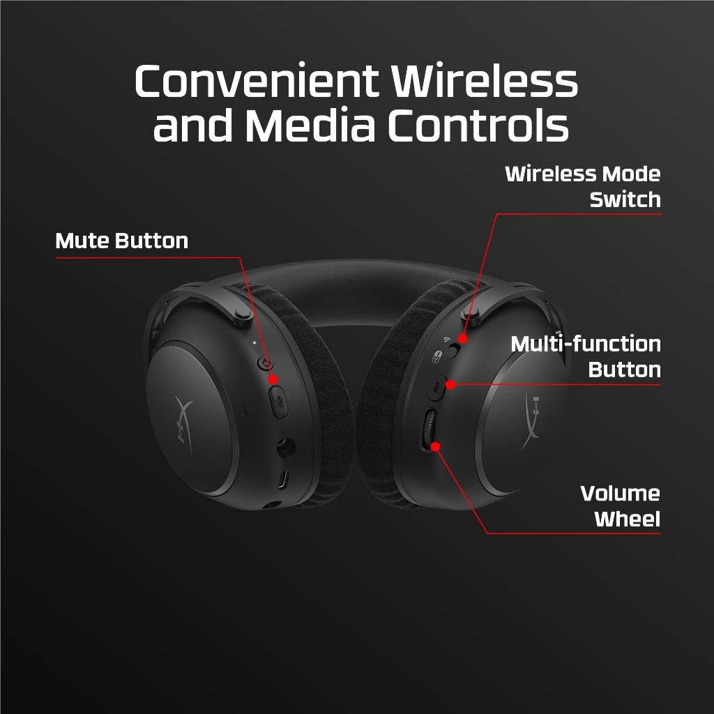 HyperX Cloud Alpha II Wireless Gaming Headset - Image 6