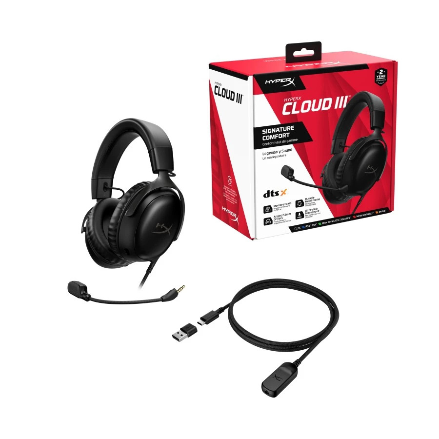HyperX Cloud III Wired Gaming Headset - Image 5