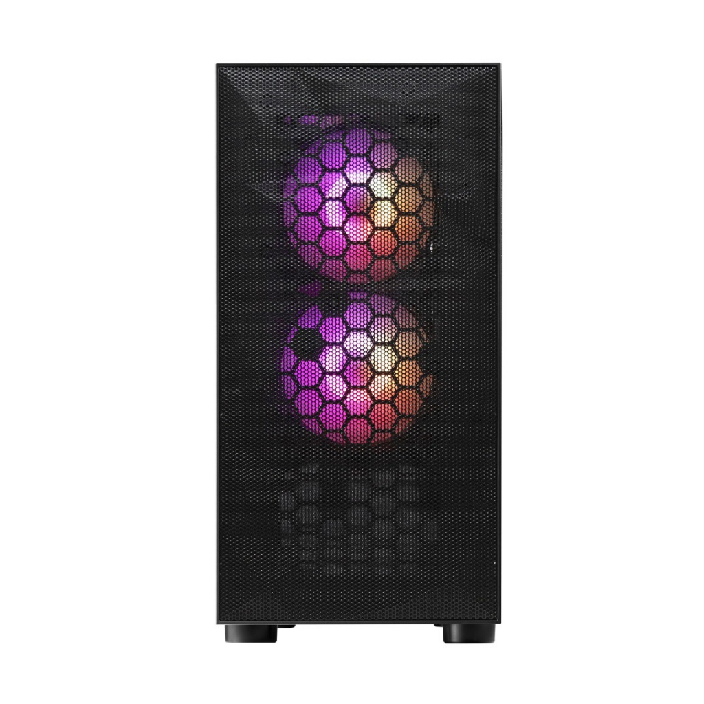 darkFlash DLM21 M-ATX PC CPU Case - Tempered Glass Casing - Image 2