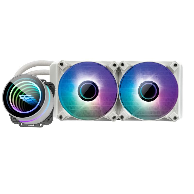 darkFlash Twister DX240 V2.6 ARGB - Liquid CPU Cooler Fan 240mm - Image 3