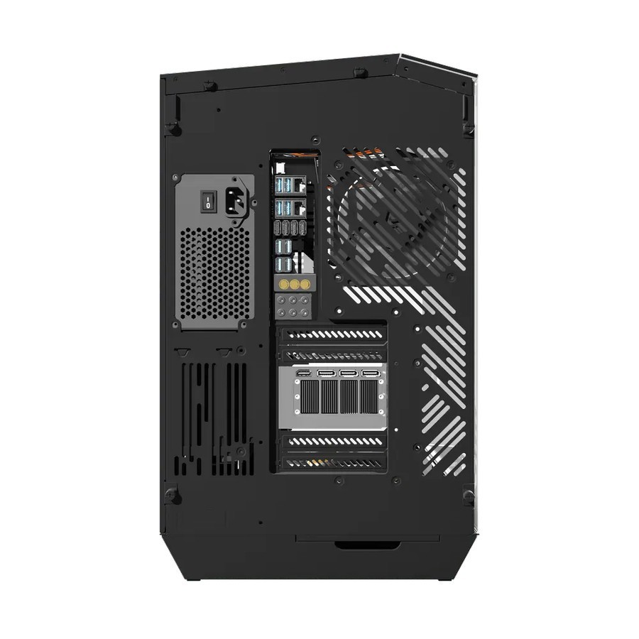 darkFlash DY470 ATX PC CPU Case - Tempered Glass Casing - Image 4