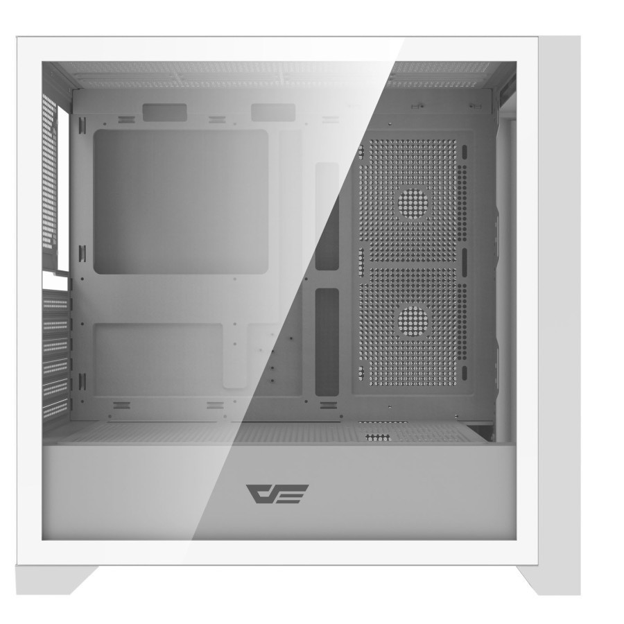 darkFlash DRX90 Glass ATX PC CPU Case - Tempered Glass Casing - Image 4